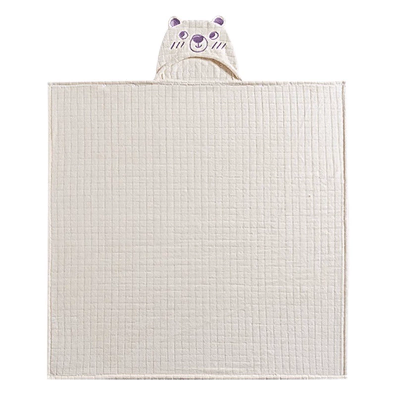 Детское банное полотенце с капюшоном, осень и зима, детский супер мягкий хлопковый Халат, специальный носимый для малышей