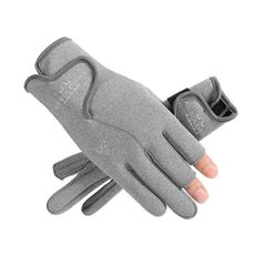 跨境釣魚男手套秋冬季戶外運動騎行保暖防滑防水防風觸屏手套批發