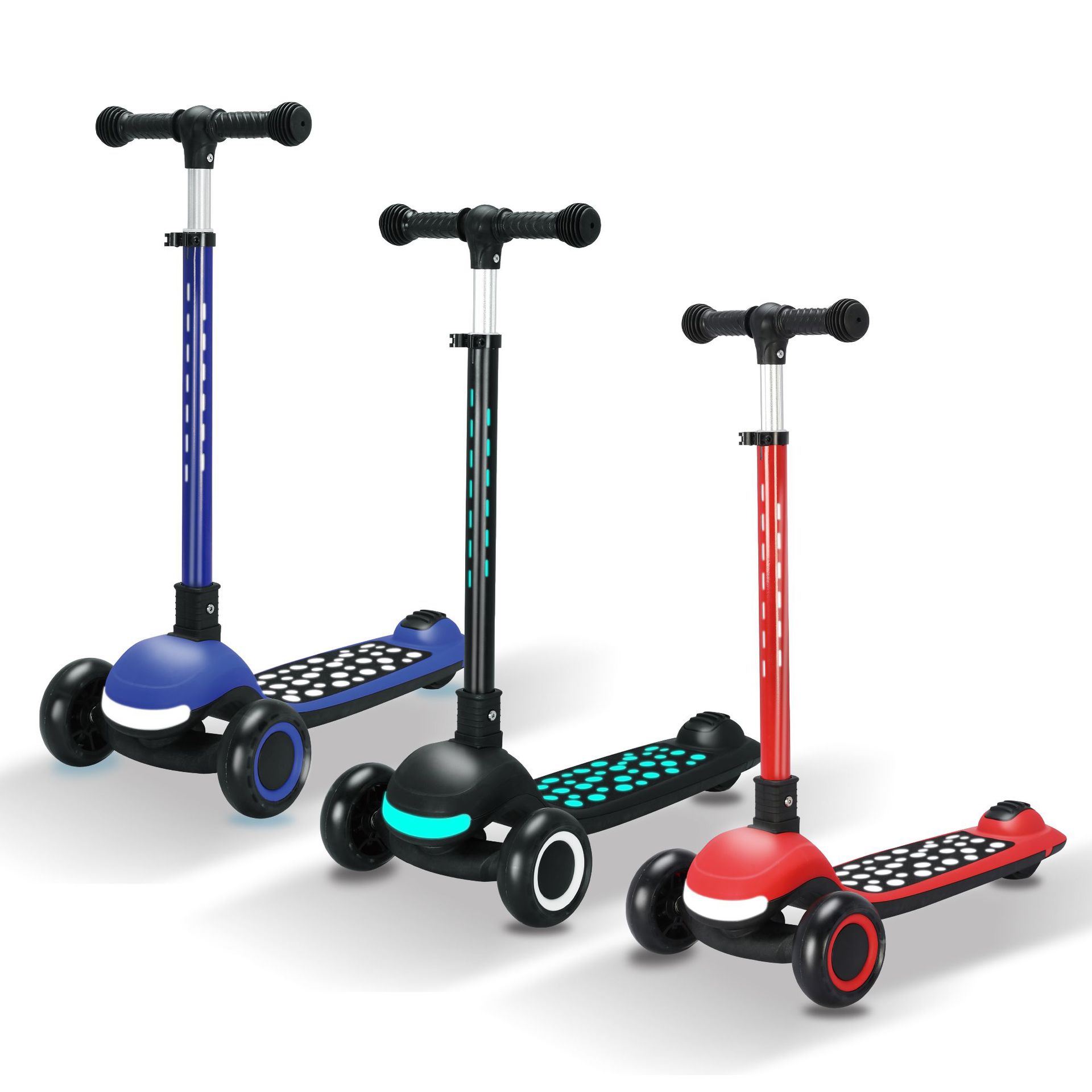 2-8 Year Old Children's Light-emitting Scooter_voghion.com