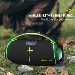 HOPESTAR H61ポータブルbluetoothスピーカー屋外防水サブウーファ大戦神音響大出力