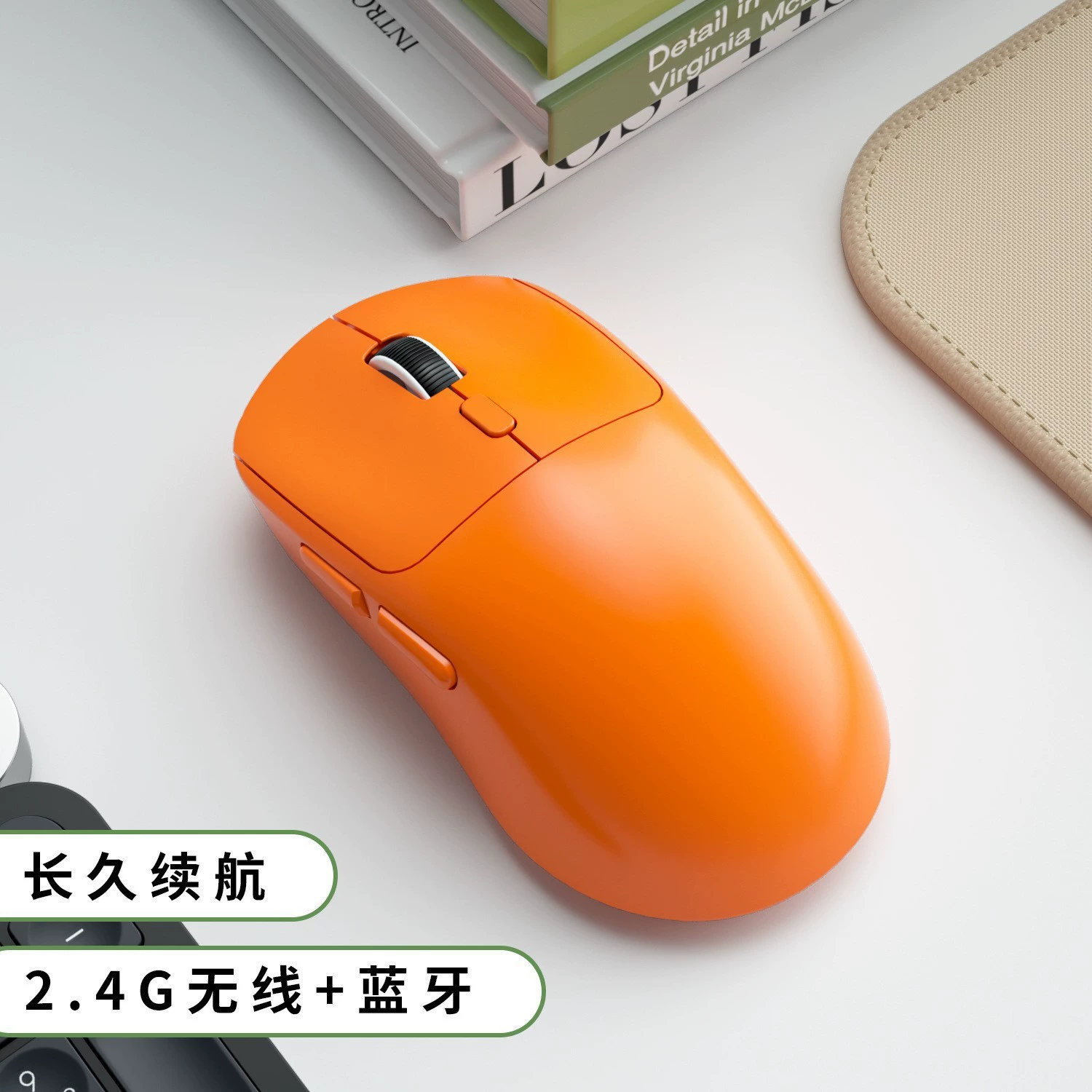 Лёгкая игровая мышь с зарядкой, Bluetooth, 4G