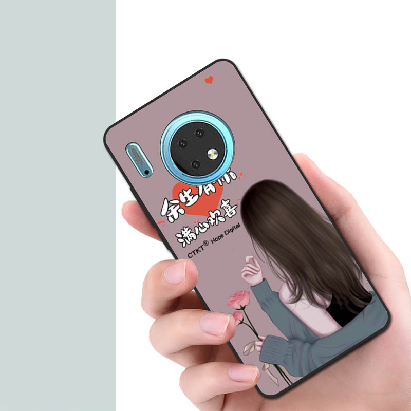 Usted para el resto de su vida [cubierta completa cáscara suave esmerilado] / Huawei Mate30/5G [carcasa única]