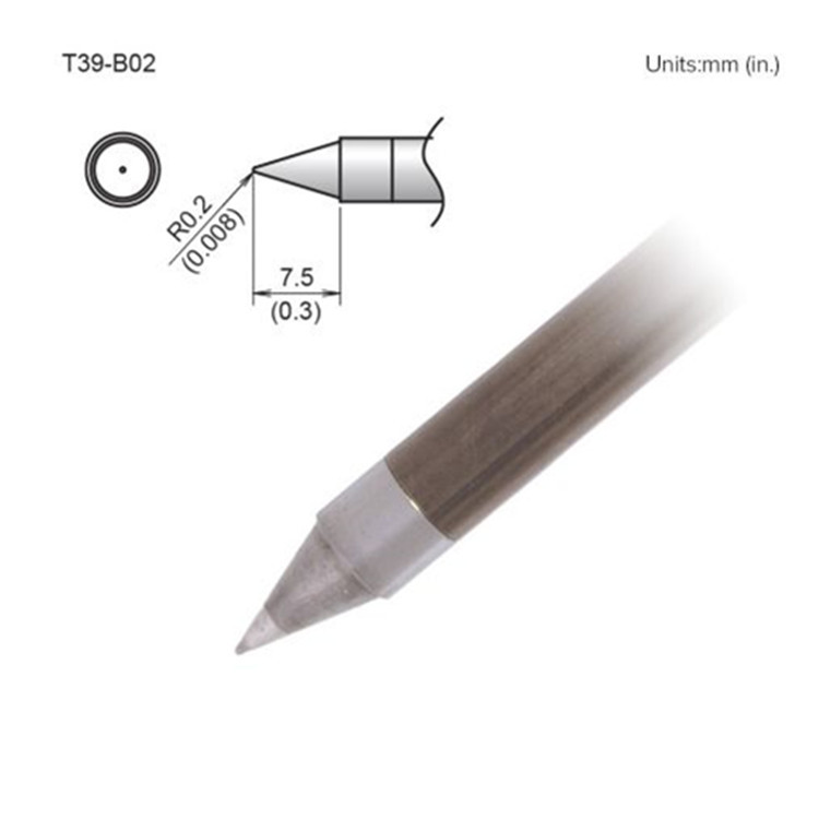 日本白光HAKKO  T39-B02 烙铁头烙铁嘴烙铁咀 配焊台FX-971
