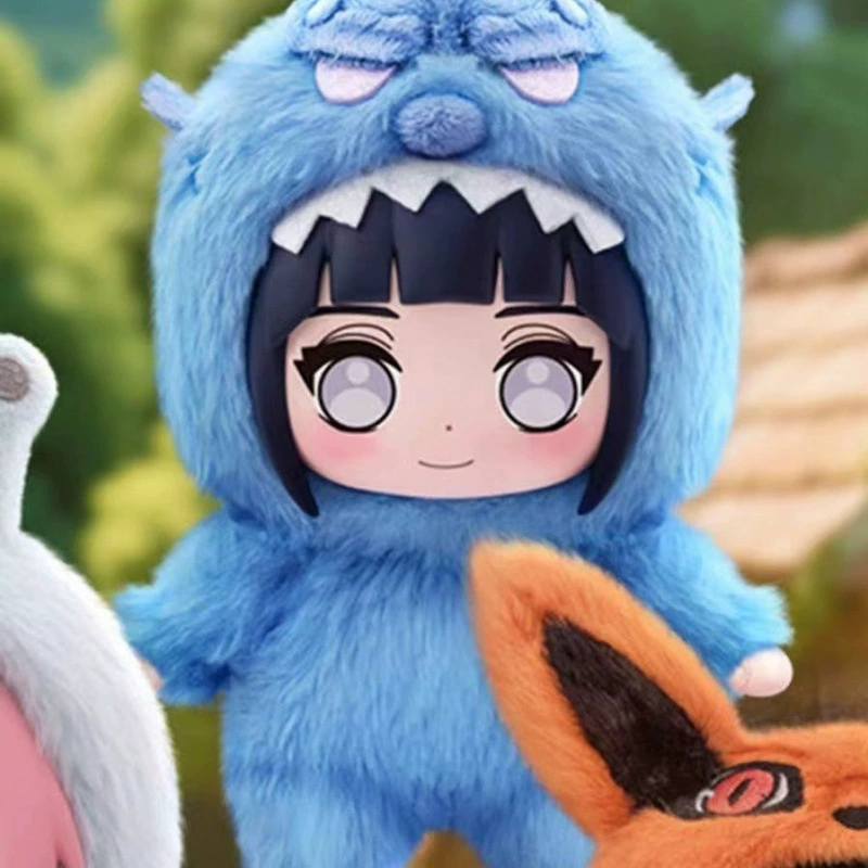 Подлинный слепой бокс Naruto Shippuden - Забавная серия зверьков, подлинный слепбокс, модный игрушка для офиса, милая кукла