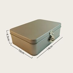 スポットデスクトップストレージ子供用収納ボックス化粧品ジュエリー鉄箱おもちゃブラインドボックスヘルスケア製品パスワードロック鉄箱