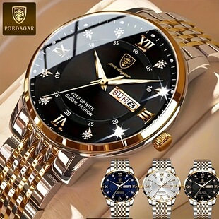 N 15374 Luminous Men's Watch ҹ����ʿ�ֱ��羳���uͨ���R