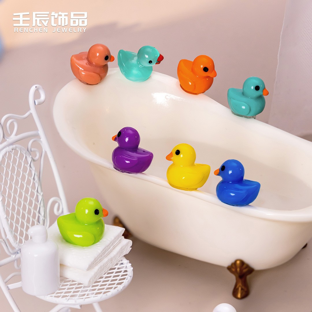 작은 욕실 오리 단색 혼합