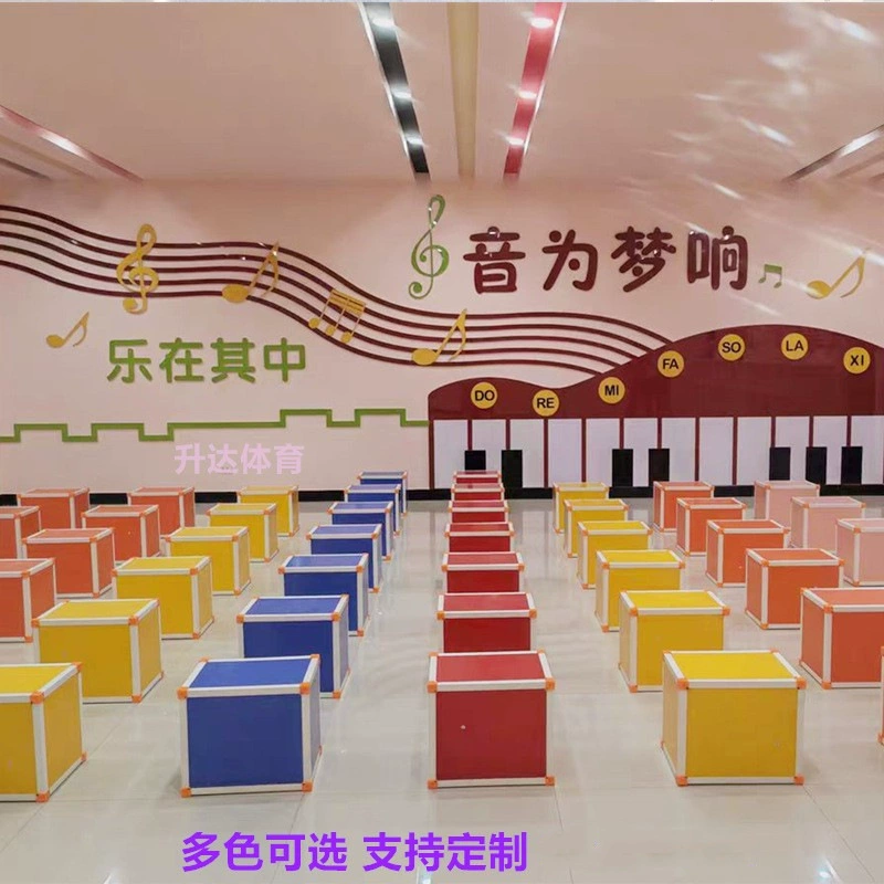 Музыкальный табурет, табурет из строительных блоков, табурет для хора, шестигранный табурет, специальный табурет для музыкального класса, многофункциональный музыкальный табурет