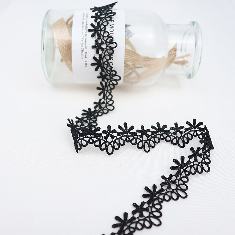 黑色水溶刺绣条码 - LSX-182