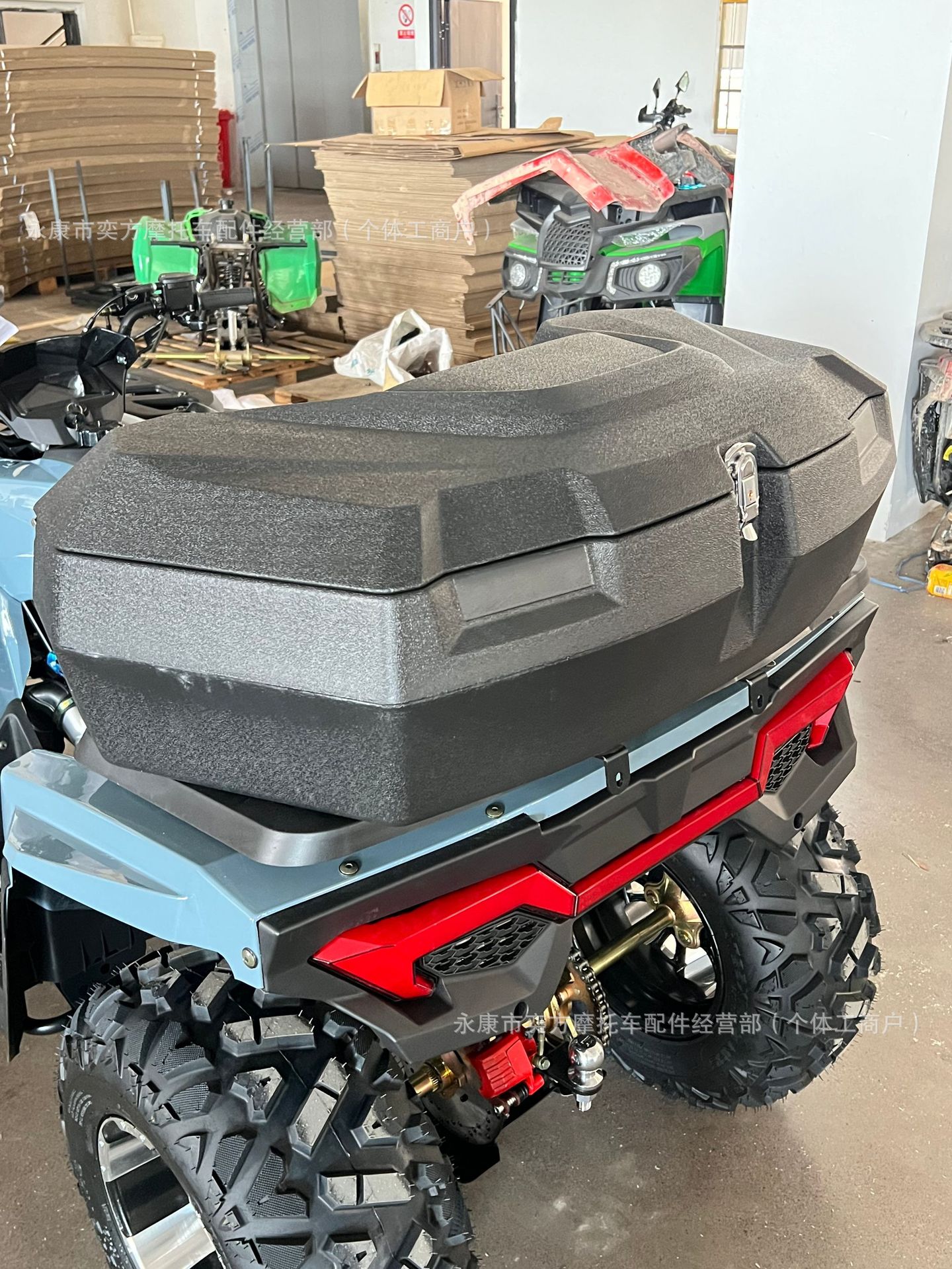 Atv Rear Cargo Box Modified Vehicle Toolbox Four-Wheel Vehicle Large Trunk 98L