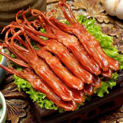 Wenzhou flavor Duck tongue 500g/ Partially Prepared Products Duck tongue barbecue hotel Restaurant characteristic Cryopreservation