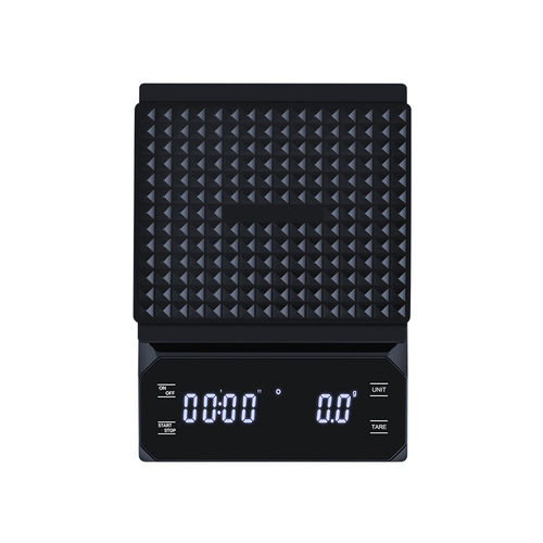 High-precision coffee scale timer commercial kitchen electronic scale charging small food baking mini gram scale