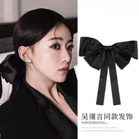  Hair accessory with bow, summer hairgrip, hairpins, internet celebrity