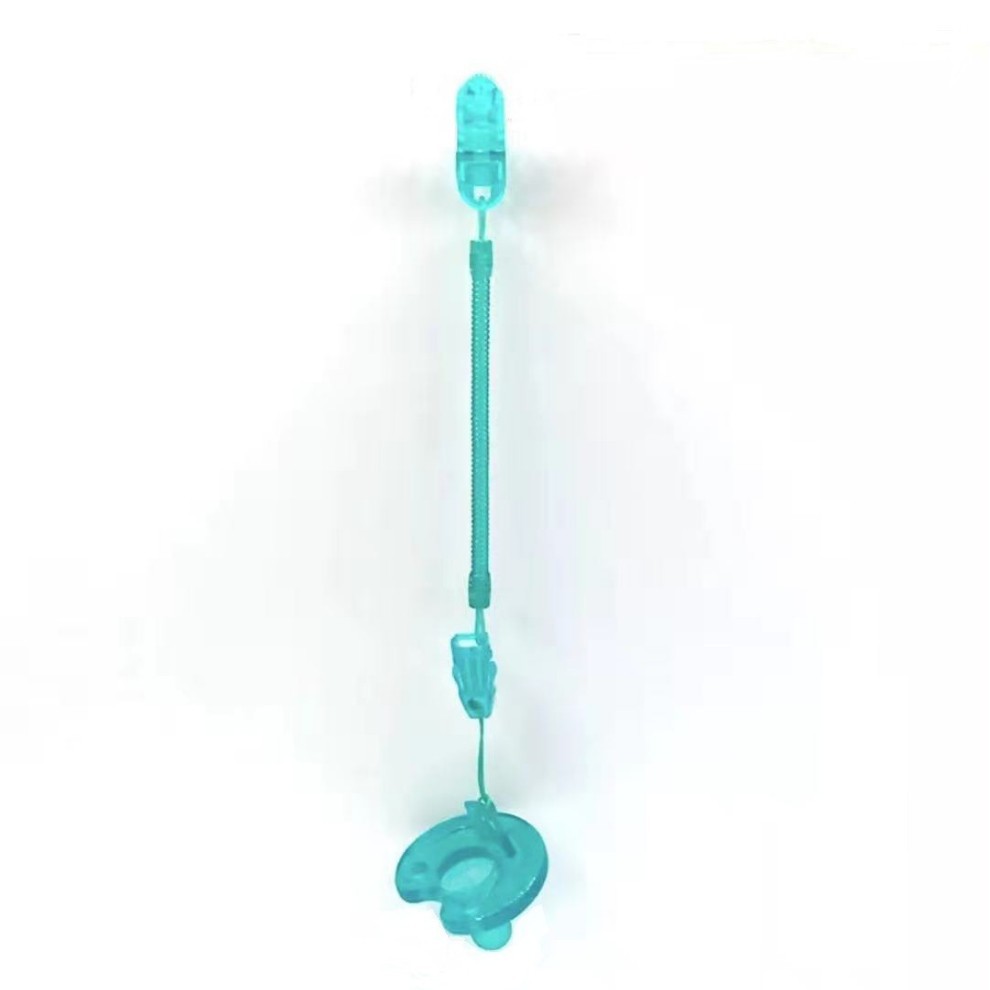 Cadena de chupete de fábrica directa hebilla clip cordón juego boca cadena anti-caída hebilla pezón cadena anti-caída se puede combinar