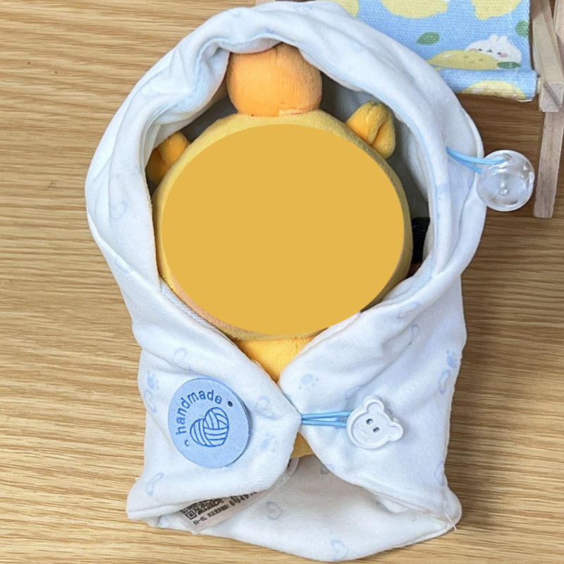 睡袋包被仅衣服10cm水豚噜噜玩偶服公仔 通用娃衣棉花娃娃小配饰