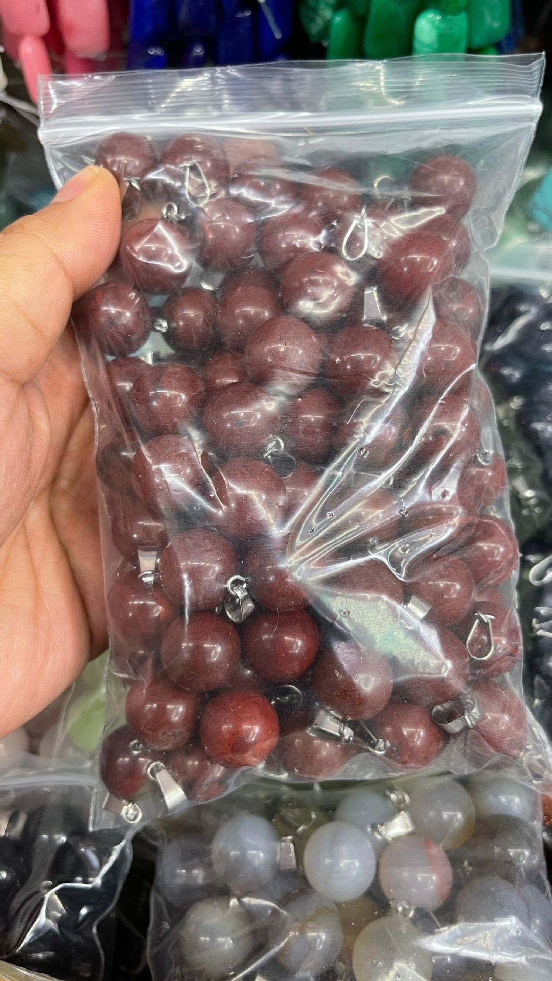 Fashion Ball Crystal Polishing Womenu0027S Pendant Necklace 1 Piece