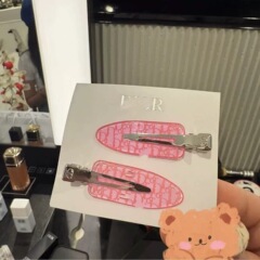D's 新海外版ヘアピン BBクリップ 前髪サイドクリップ 小紅書同風 スイートキャンディーカラー インズ透明ヘアピン