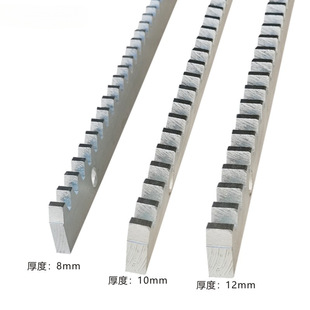 Lingjun Sliding Door Machine Rack Special Door Opener High Quality 304 Stainless Steel Anti-Rust Gear 8 10 12mm