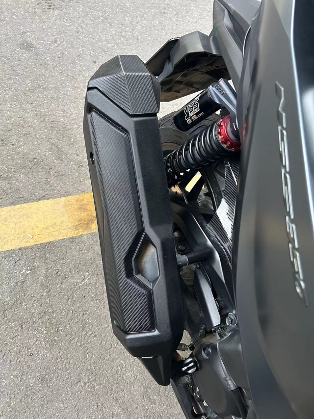 Suitable for 2023 Honda Fosha 350 Modified Exhaust Hood Nss350 Anti-Scalding Heat Shield Guard