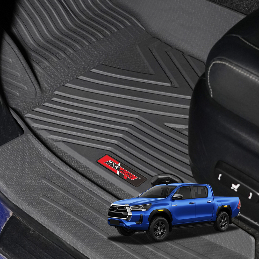 Aplicable Toyota Hilux coche Tpe alfombrilla especial Toyota Hilux Floor Mats