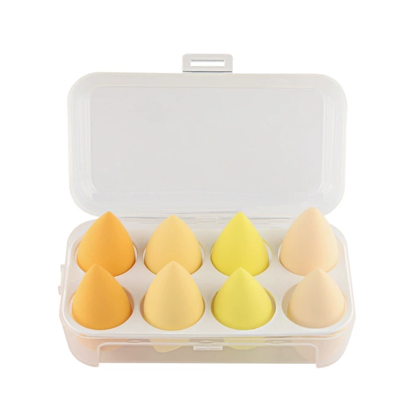 Yellow sponge, 8 pieces, wide color palette