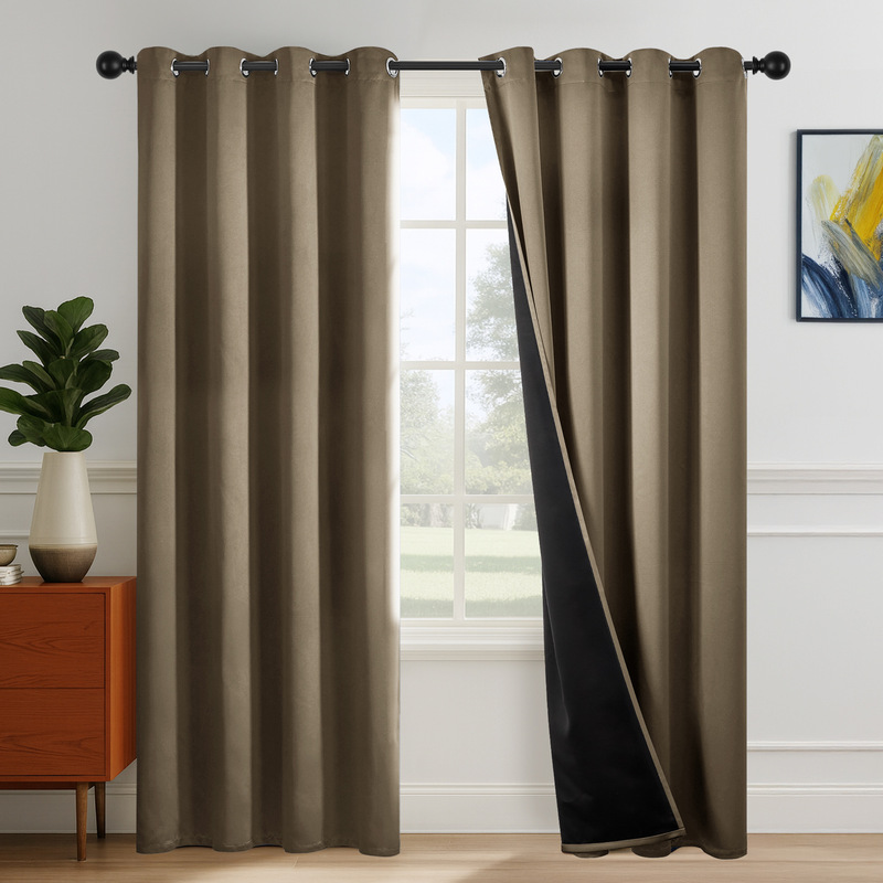 Cross-Border Amazon Wayfair Specializes in High-Precision Black-Out Curtains, 100% Full Blackout Curtains Cross-Border Amazon Wayfair Specializes in High-Precision Black-Out Curtains, 100% Full Blackout Curtains