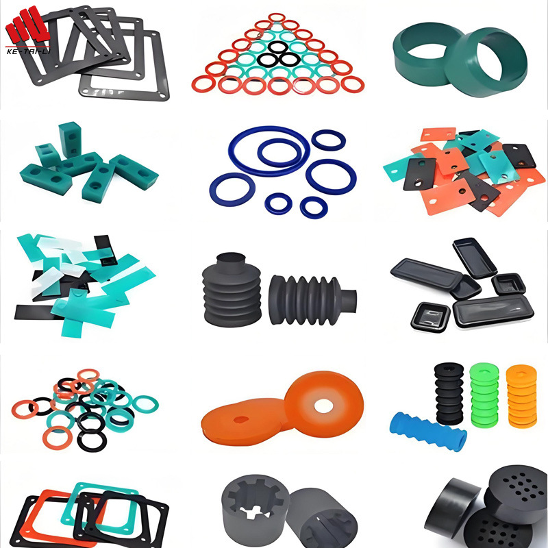 Molde de silicona tapones personalizados equipos de maquinaria piezas de silicona de grado alimenticio anillo roscado de silicona personalizado en forma de T