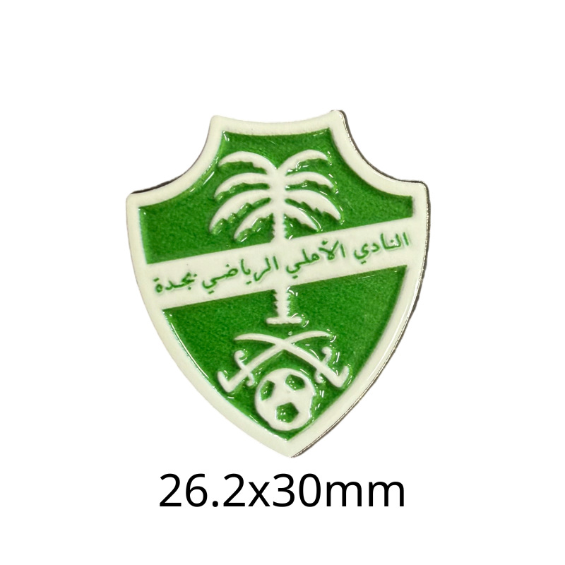 Insignias metálicas transfronterizas, pegatinas para teléfonos móviles, broches, Copa Mundial, Liga de Campeones, club de fútbol, insignias del Real Madrid, insignias del Liverpool al por mayor