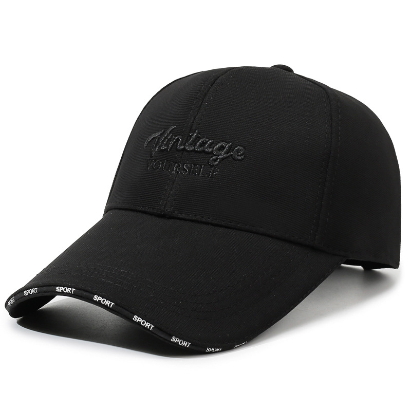 [샌드위치 챙 10.5cmV] 블랙