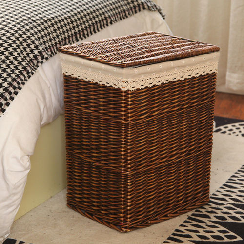 Dirty clothes basket storage basket rattan dirty clothes basket rattan dirty clothes Chunjia home toys wicker basket independent station