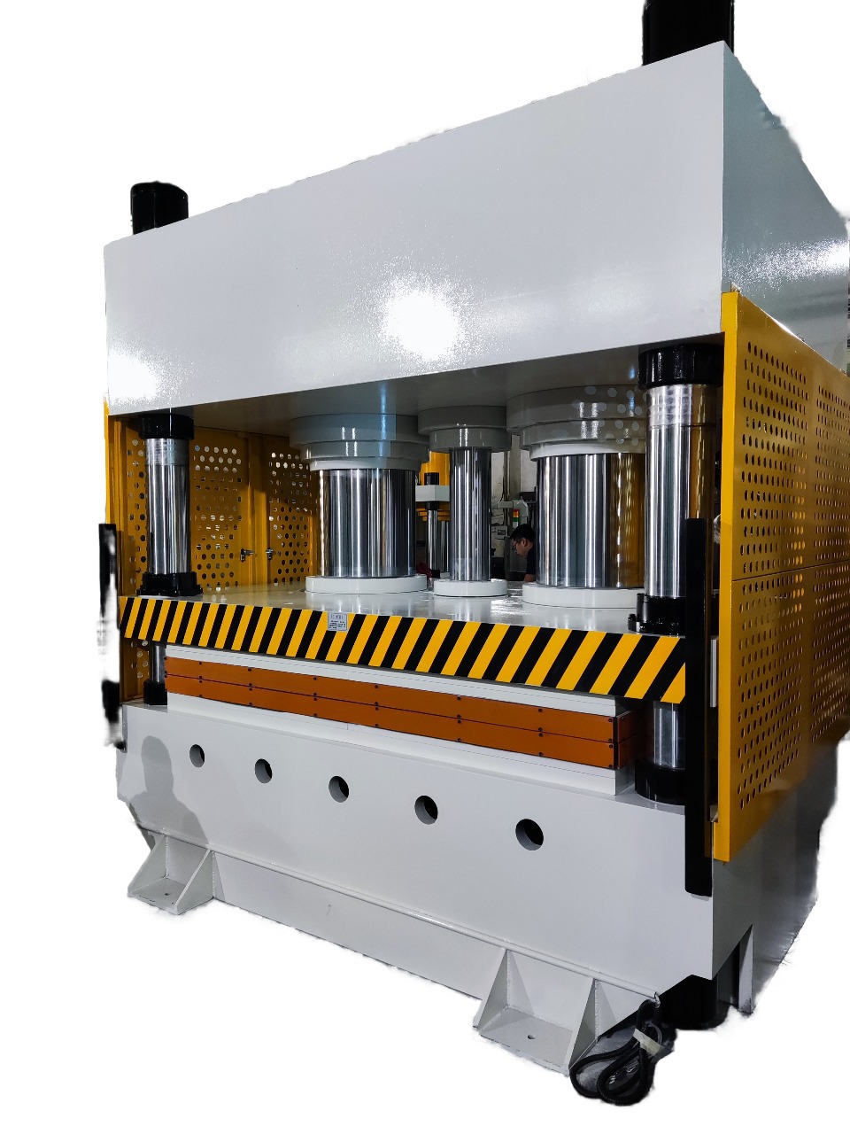 银通牌高温真空热压机厂家500吨热压成型机生产厂商