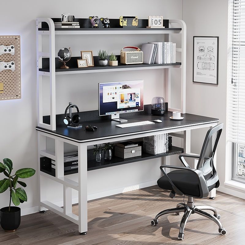 별빛 화이트 선반 + 스트라이프 블랙 [책장형] - 놓칠 수 없는 득템 찬스!