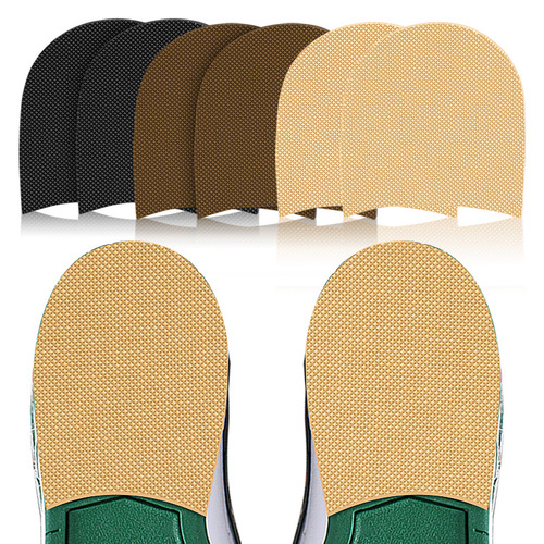 Sole-attached leather shoes, non-slip, wear-resistant, silencer heel, sole-attached shoe shop, shoe repair, mute rubber sheet, can be cut