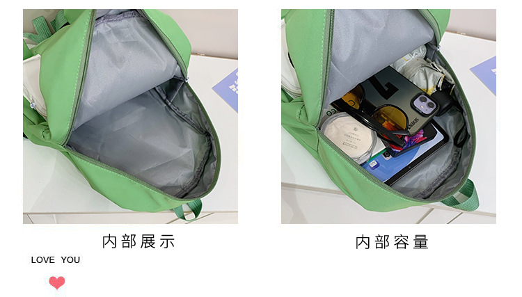 A new large-capacity, creative and funny schoolbag for students in the style of a Japanese-style cute and ugly cartoon anime school Application Scenario