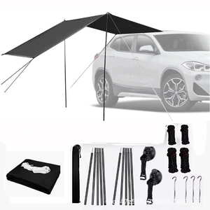 Off-road vehicle side awning, car side tent, car side canopy for outdoor camping, SUV side sunshade