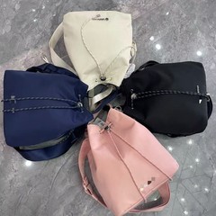 新しい巾着バケットバッグ Drawstring5L レディース ポータブル ショルダー クロスボディバッグ カジュアル スポーツ
