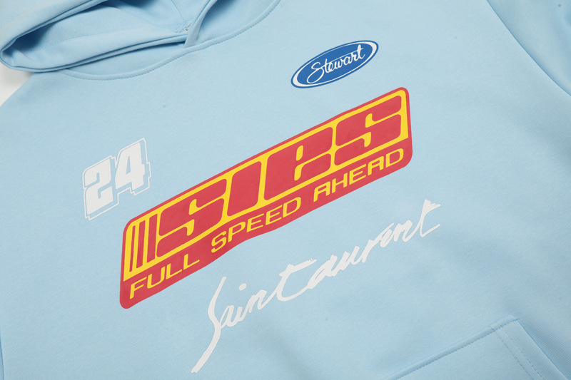 Men's Clothing National Fashion Street Niche Design Sense Letter Printing Loose Hooded Sweater Men's Handsome All-match Casual Hoodie_voghion.com