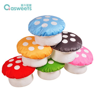 Children's Mushroom Stool Kindergarten Early Education Reading Corner Creative Cute Baby Stool Soft and Comfortable Small Chair