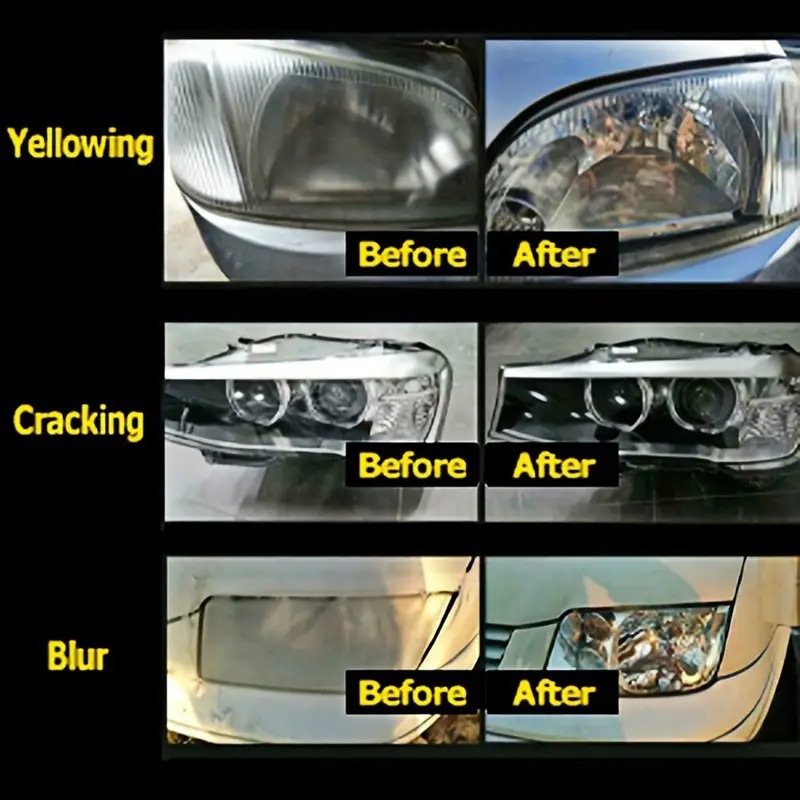 Cross-border car headlight repair liquid car lamp oxidation yellowing scratch fuzzy brightening electroplating coating renovation repair agent