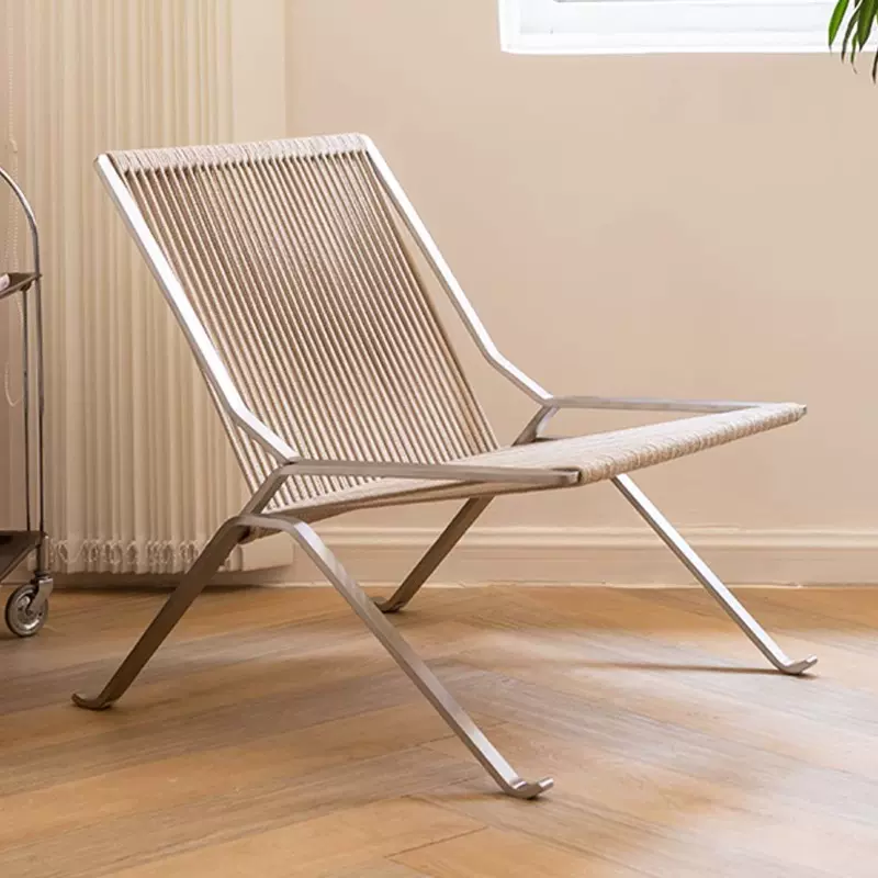 户外藤椅室外庭院露台民宿酒店阳台客厅休闲单人靠背藤编躺椅子