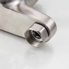 Stainless steel three-way bathroom sink cold and hot water mixing valve pearl three-way 304 imperial three-way faucet