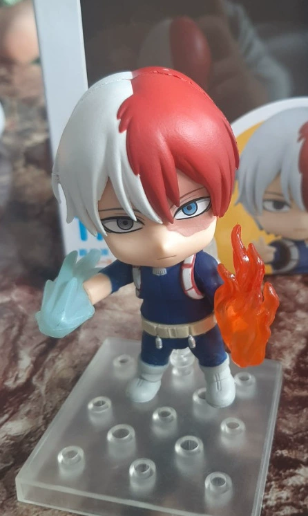 Фигура My Hero Academy — Midoriya, Bakugou, Todoroki PVC 10 см версия q — коллекционная