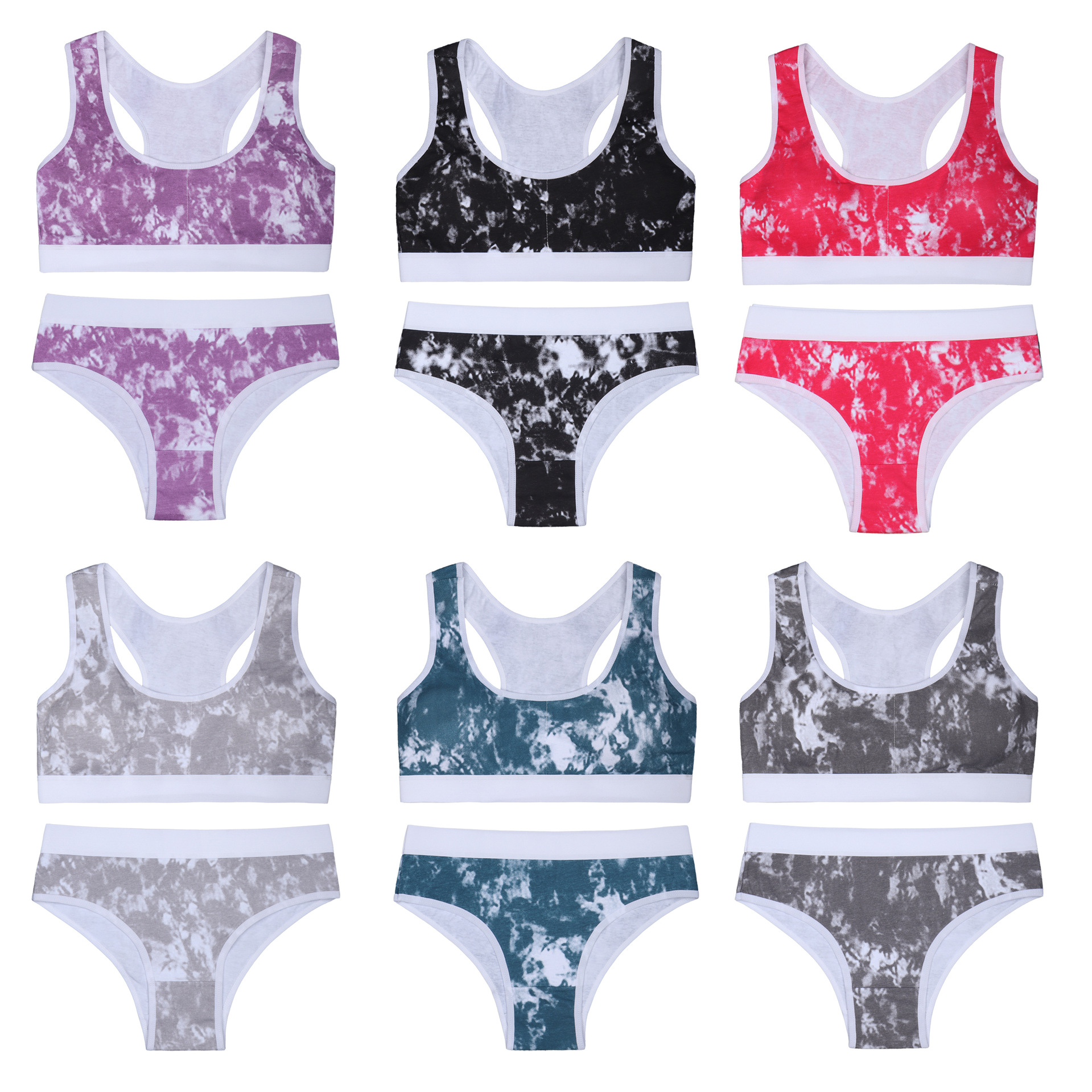 Chaleco para niña, ropa interior, deportes, a prueba de golpes, copa fija, sujetador trasero de belleza, chaleco integrado, algodón cómodo y agradable para la piel