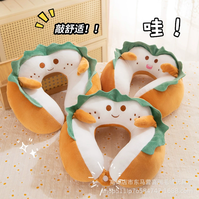 Подушка для тостов для интернет-знаменитостей, U-образная подушка, подушка для шейного отдела позвоночника, офисная подушка для обеденного перерыва, подушка для сна, подушка для путешествий в самолете, подушка для шеи с принтом логотипа