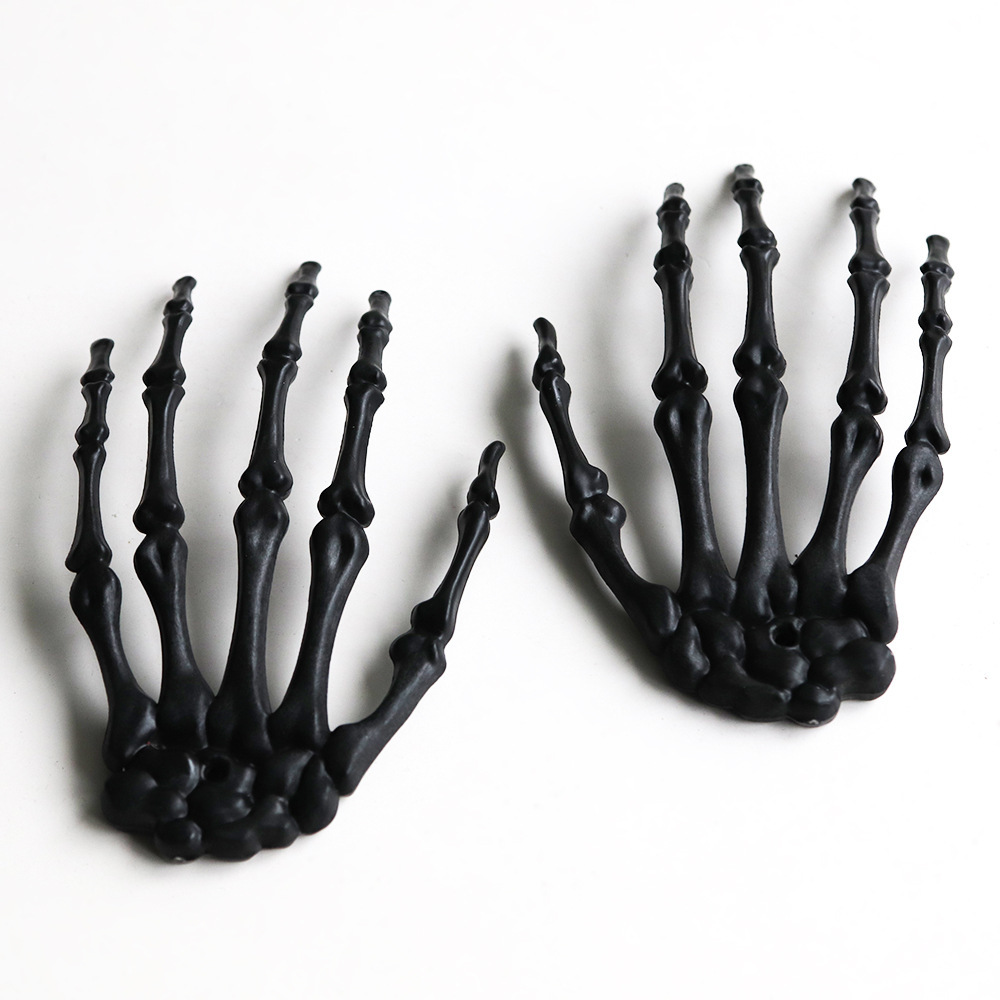 Halloween esqueleto de horrores esqueleto accesorios diseño de sitio de horrores esqueleto correa de flores de plástico fantasma colgante colgante