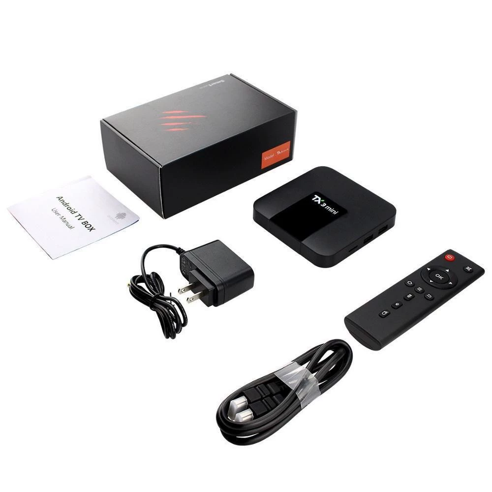 Мини-набор Foreign Trade TX3 - топ-бокс H313 4K HD Android сетевой плеер TV Box
