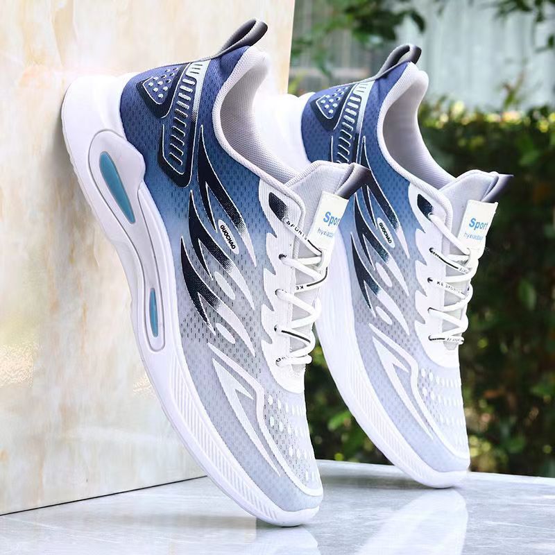 Men's Shoes 2025 Spring Ice Silk Mesh Shoes Casual Running Sneakers Trendy Shoes Versatile Student Breathable Men's Shoes Men's Shoes 2025 Spring Ice Silk Mesh Shoes Casual Running Sneakers Trendy Shoes Versatile Student Breathable Men's Shoes