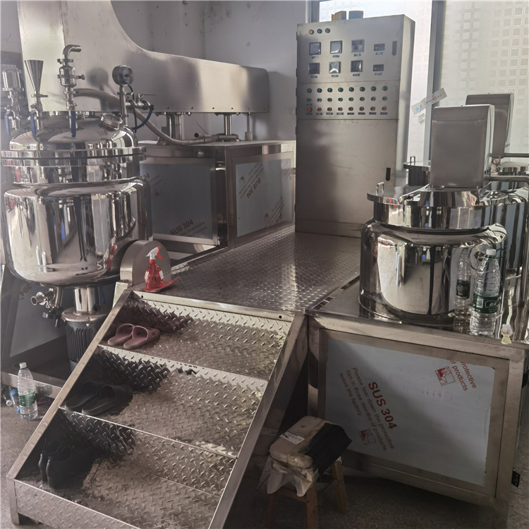 现货购销液压真空升降乳化机 乳膏化妆品乳化机 不锈钢乳化机