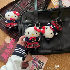JK制服小挂件hellokitty包包书包公仔可爱背包毛绒小饰品生日礼物