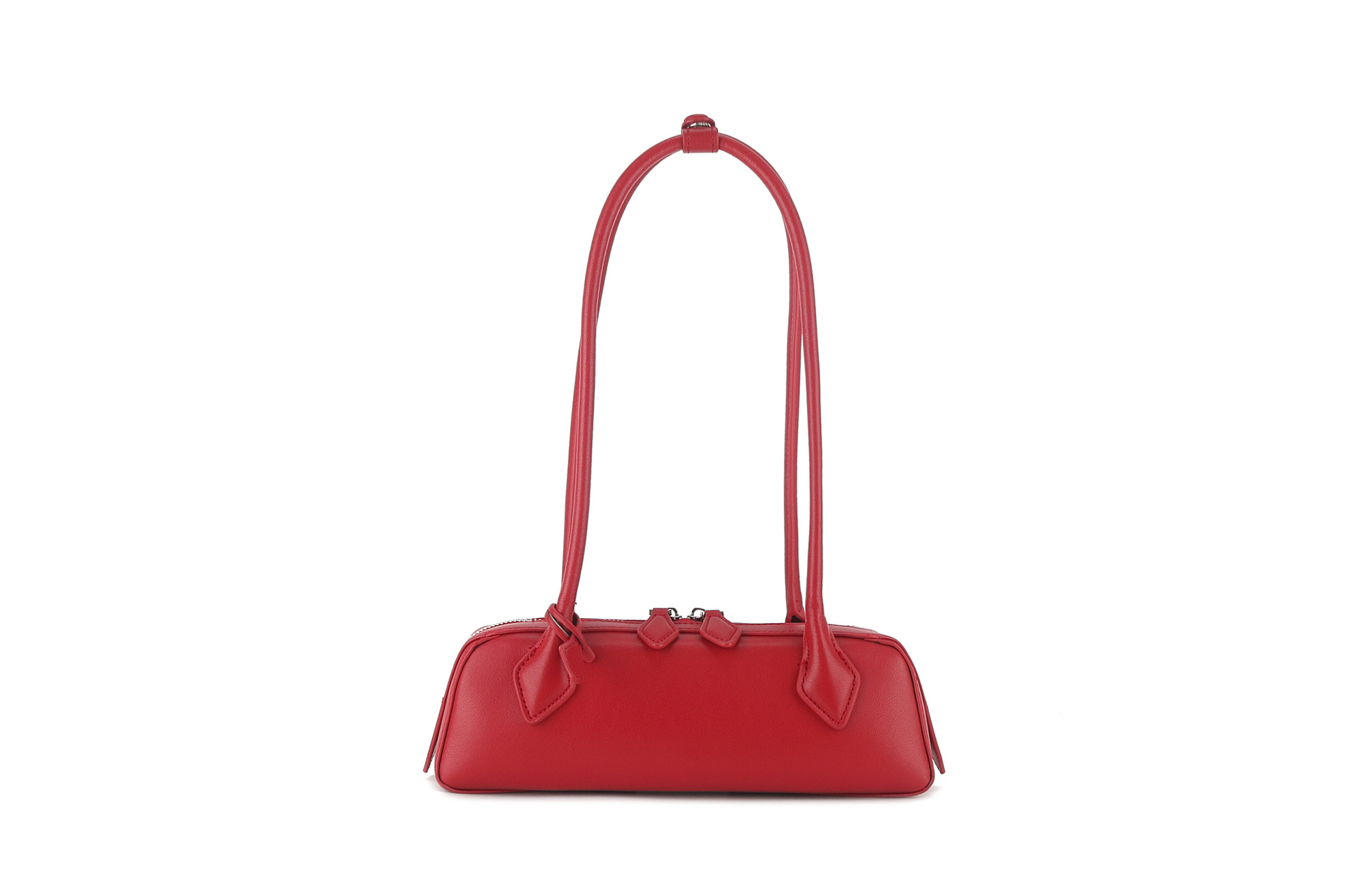 2024 New Arrival Baguette Shoulder Bag Dark Stitching Design Minimalist Underarm Handbag For Women - Thumbnail 8